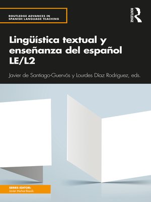 cover image of Lingüística textual y enseñanza del español LE/L2